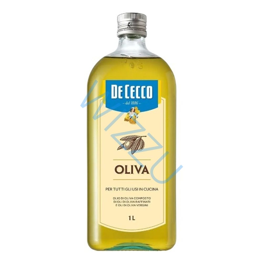 Масло оливковое рафинированное De Cecco 1л