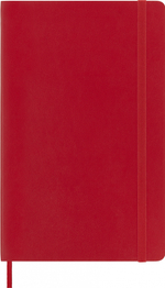 Блокнот Moleskine Classic Soft (QP618F2) 13х21см 192стр. нелинованный мягкая обложка красный