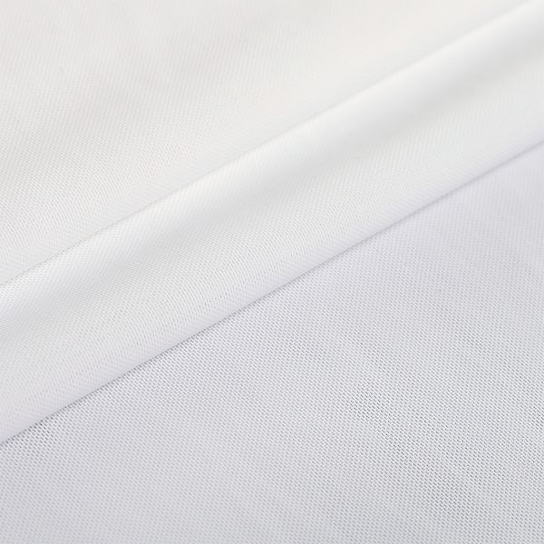 Сетка бельевая эластичная утягивающая 190 г/м², шир.152 см / 20 кг (1 кг - 3.35 метров).OLG008.001, цв.001 белый /OLG008.001/