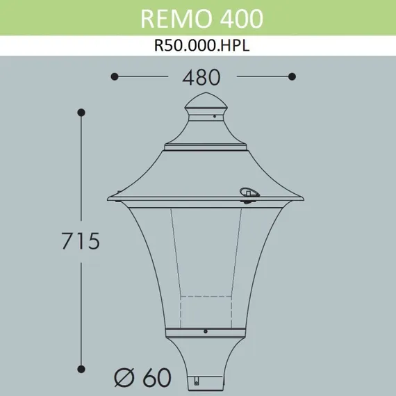 Плафон Remo R50.000.000.LXH27 Fumagalli