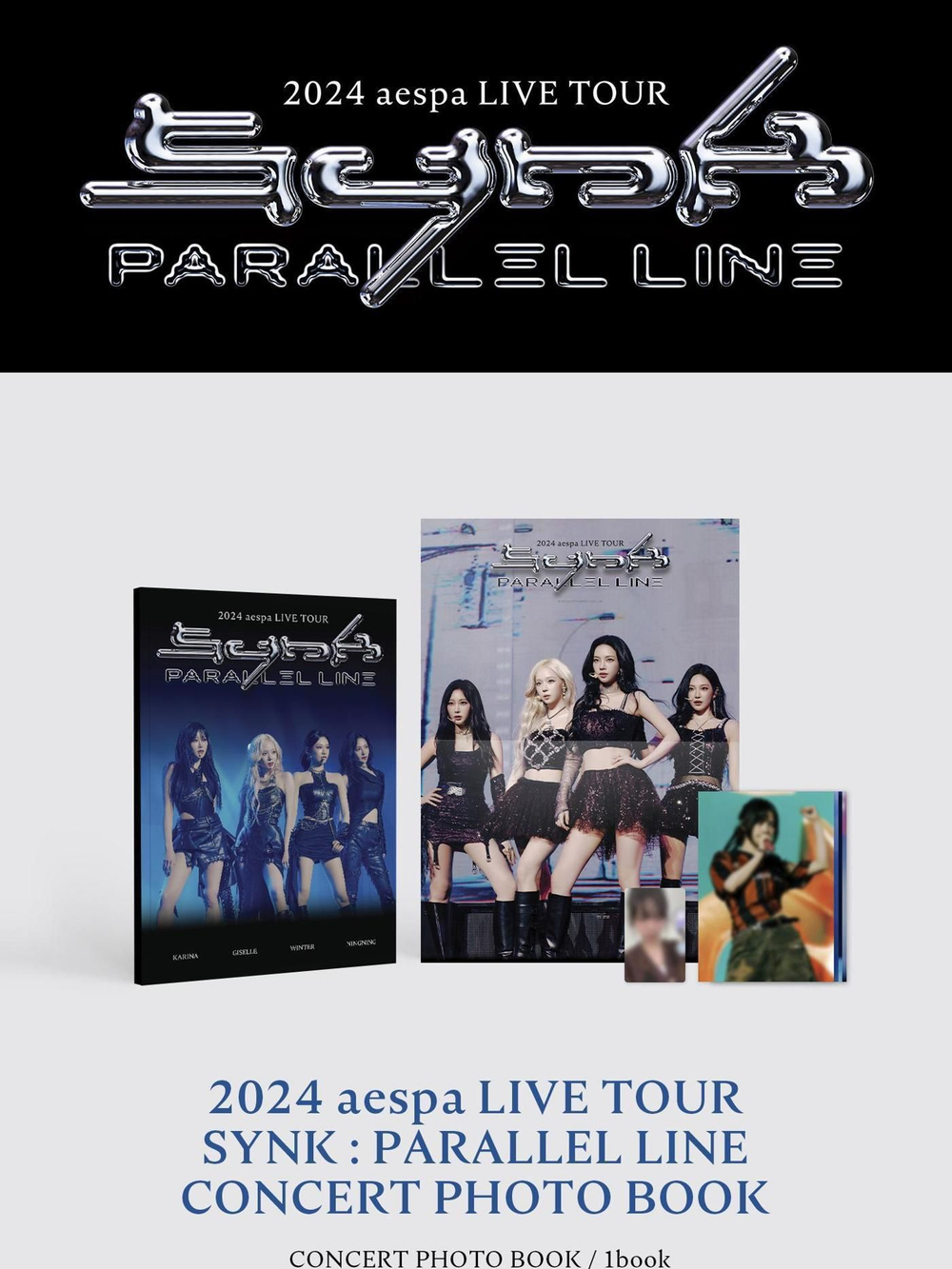 публикация aespa - SYNK : PARALLEL LINE 2024 LIVE TOUR CONCERT PHOTO BOOK