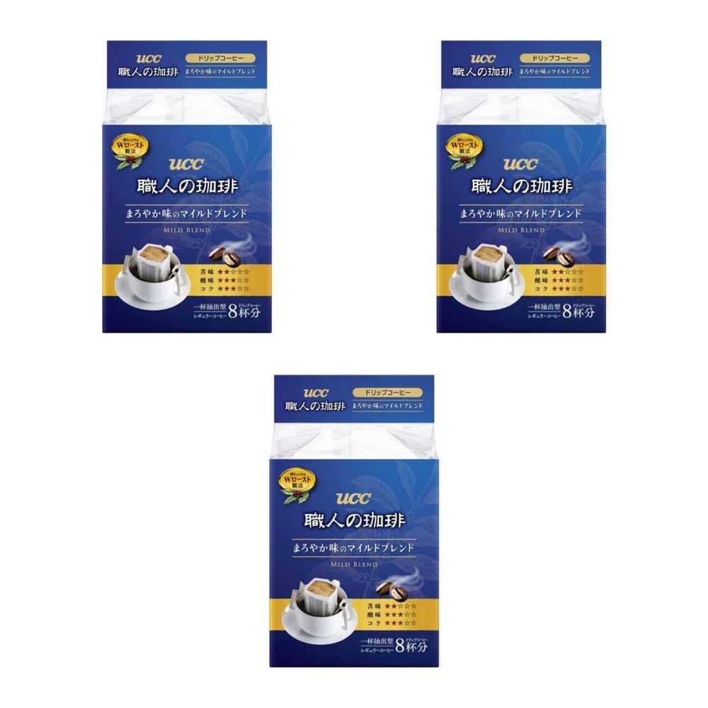 Кофе молотый UCC Original Blend в дрип-пакетах, 8 шт, 3 шт