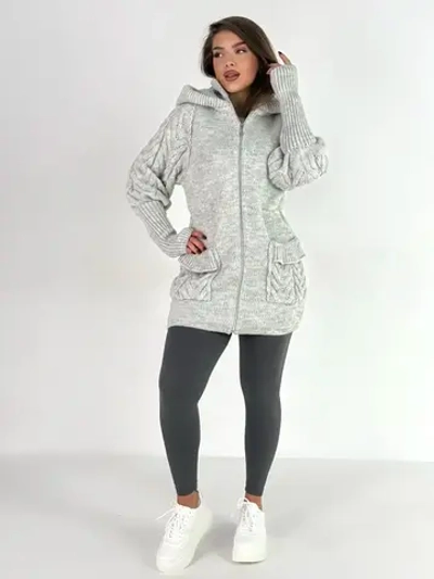 Кардиган куртка анорак вязаный