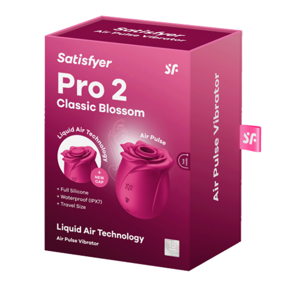 Вакуумно-волновой стимулятор Satisfyer Pro 2 Classic Blossom (имитация струи воды)