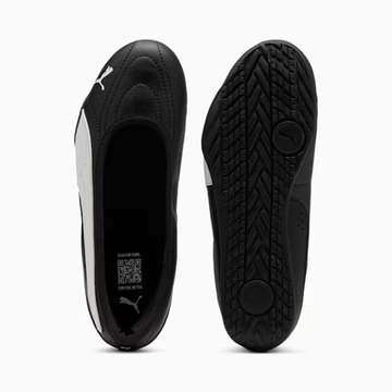 PUMA Кроссовки-балетки Catch, черный/белый