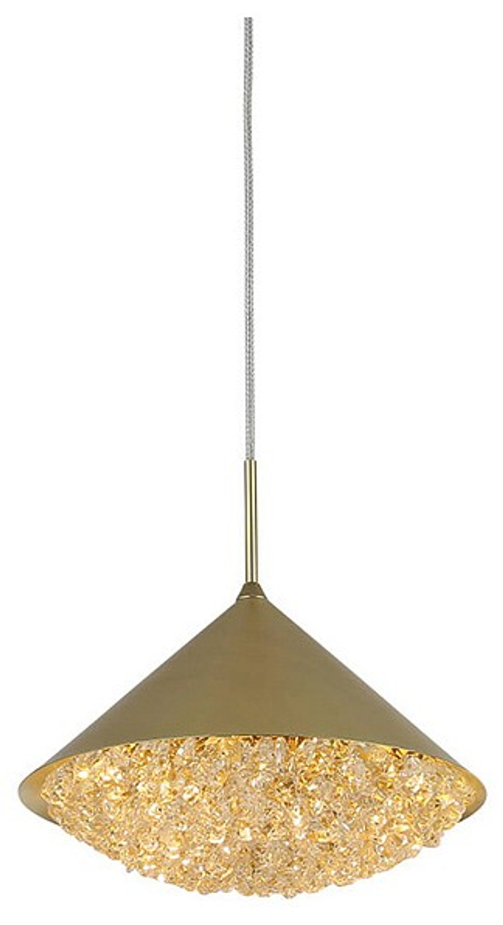 Подвесной светильник Newport ALSU 8132/S matted gold