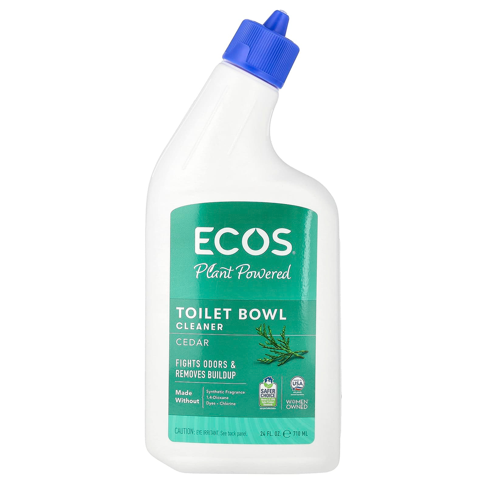 Earth Friendly Products, Ecos®, растительное средство для очищения унитаза, кедр, 710 мл (24 жидк. унции)