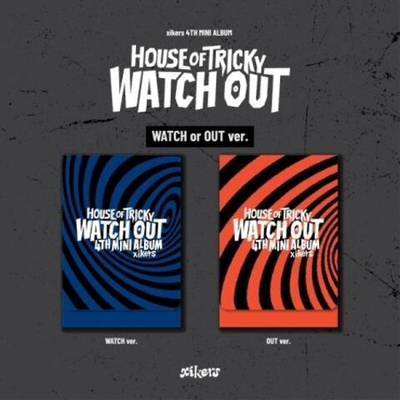 Альбом XIKERS - HOUSE OF TRICKY : WATCH OUT 4th Mini Album PLVE 2 Version SET