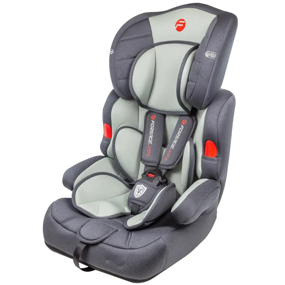 Кресло детское BAB001 Dark Gray/ Light Green 9-36кг FORSAGE kids##KING BAB001 Light Green