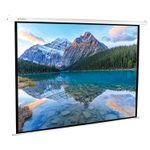 Экран проекционный настенный (180x240 см), матовый, электропривод, 4:3, BRAUBERG MOTO, 236734