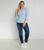 Свитер PLUS SIZE Persona by Marina Rinaldi - голубой(1361093)