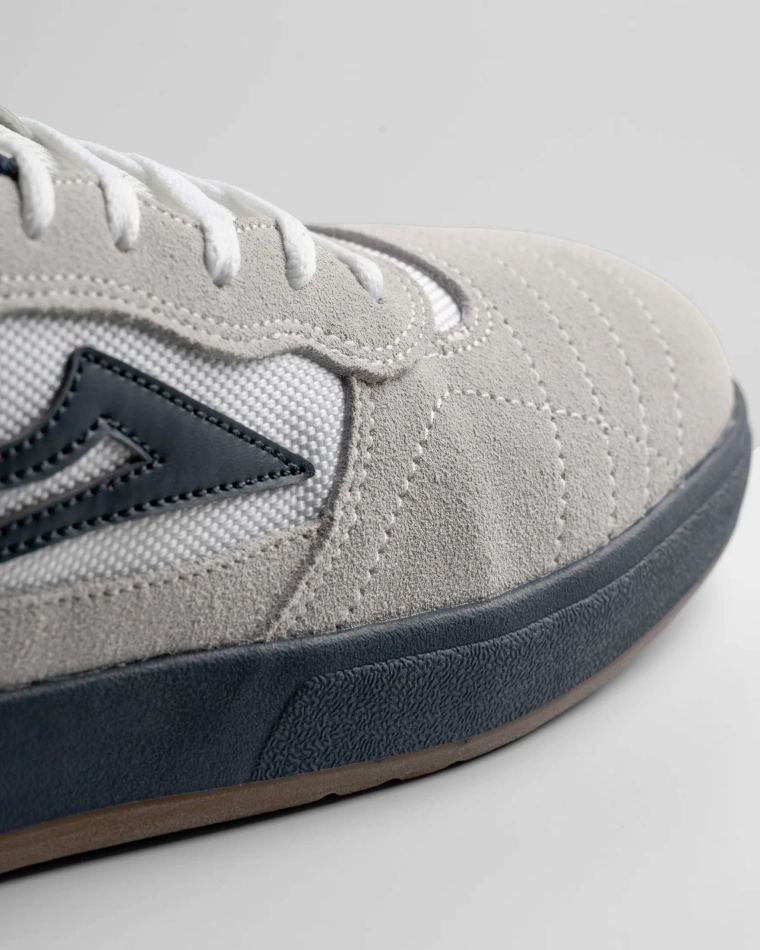 Кеды Lakai Cambridge XLK: White Suede Navy Gum (Q2-26)
