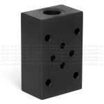 EB30338 - Плита модульная Ду 6, ISO 4401-03 / CETOP 03, отводы G3/8" от каналов A и B, сталь