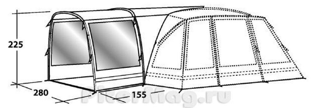 Outwell Glendale 5 Side Extension [110242]
