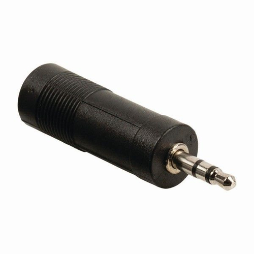 Nordfolk NCA5326 переходник 6.3 мм Jack stereo => 3.5 мм mini Jack stereo , пластик