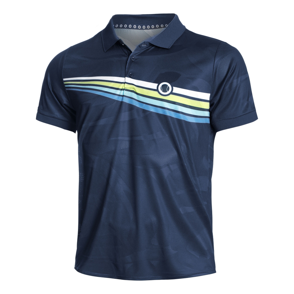 Мужское теннисное поло Tennis-Point Polo Special Edition Men - Dark Blue, Multicoloured