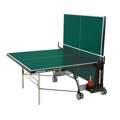 Теннисный стол для помещений Donic Indoor Roller 800 зеленый