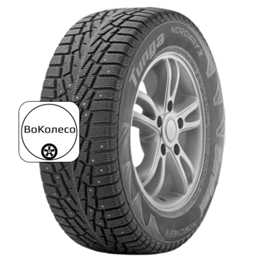 205/55R16 94Q Nordway 3 TL (120 шип.) Tunga