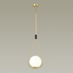 4810/1A PENDANT ODL21 415 золтой/черный/белый Подвес E14 1*40W FLARI