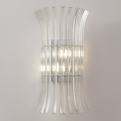 Бра Crystal Lux CASCADA AP2 CHROME