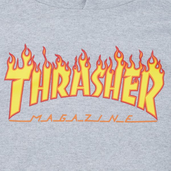 Худи Thrasher Flame Hood (gray) артикул: - купить в магазине Дайс