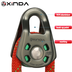 Блок-ролик одинарный с подшипником Xinda H-PU03
