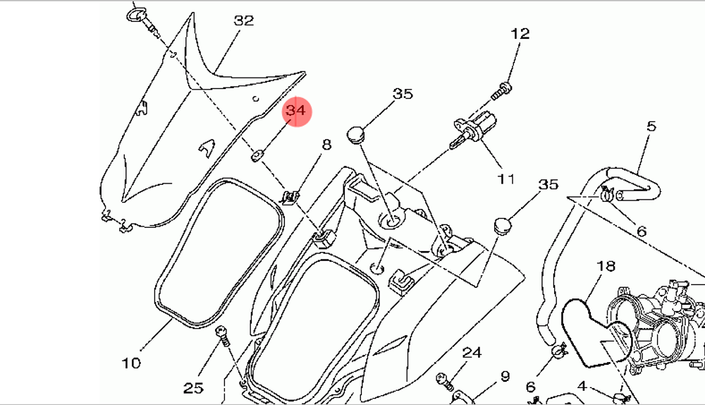 Шайба Yamaha 2TK217570000