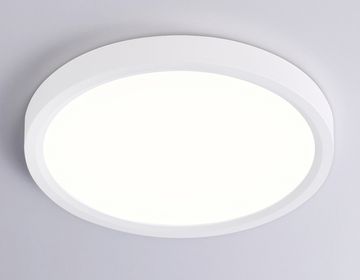 Светильник светодиодный ультратонкий с CCT-переключателем 20W 3000K-6500K FZ1903 WH белый Air Slim Orbital Ambrella