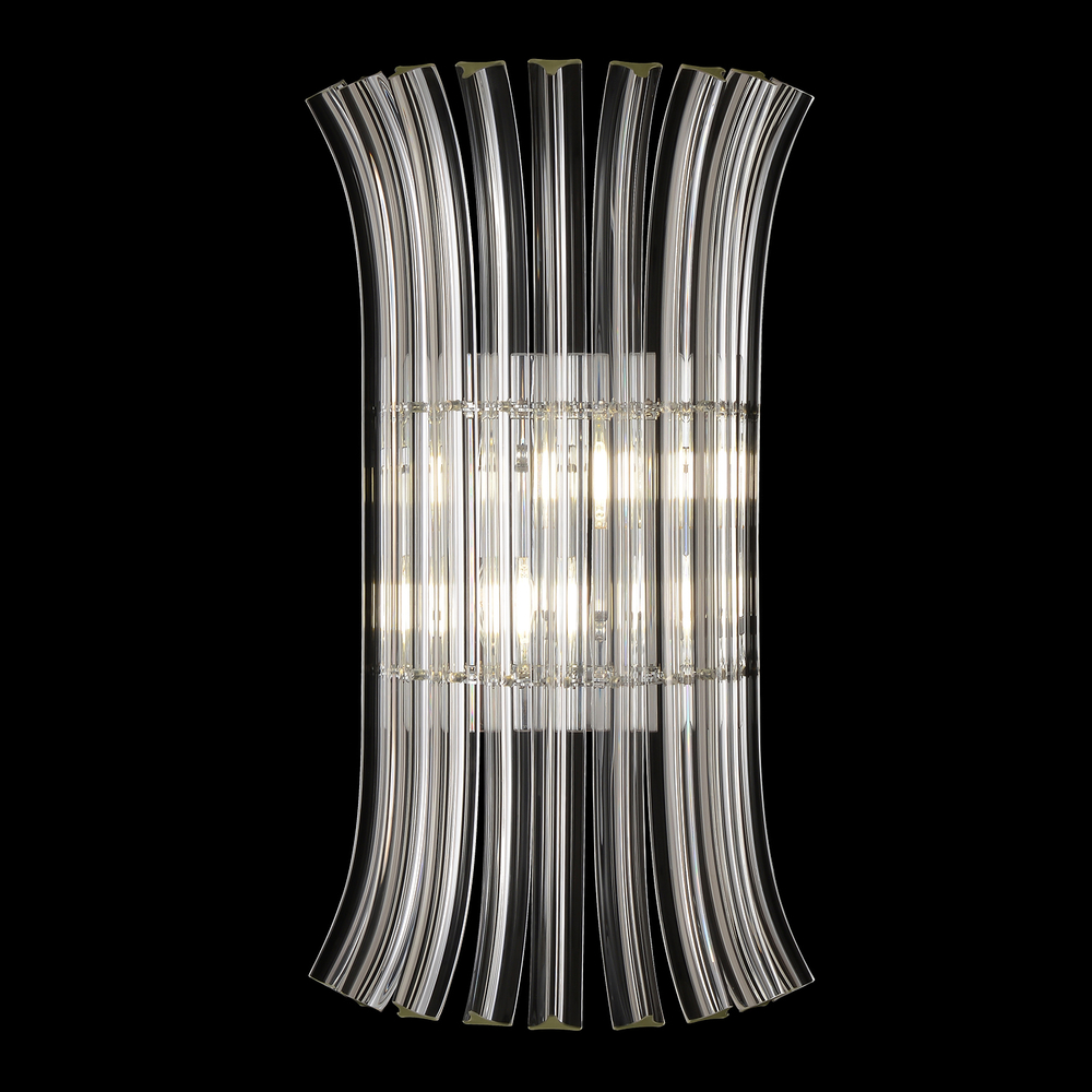 Бра Crystal Lux CASCADA AP2 CHROME