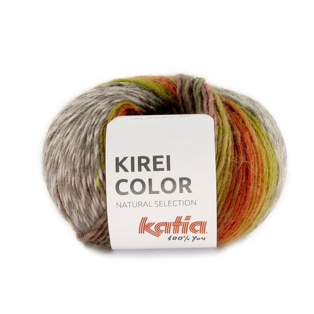 Пряжа Katia (Катя) Kirei Color / уп.10 мот. по 100 г, 160 м, col. 0711 Пряжа Katia (Катя) Kirei Color / уп.10 мот. по 100 г, 160 м, col. 0711