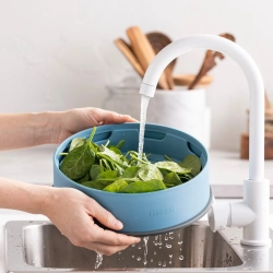 GreenPan Крышка-пароварка 24 см синяя EAN 4894871011298