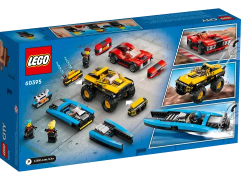 Конструктор LEGO City 60395 Набор для комбинированных гонок