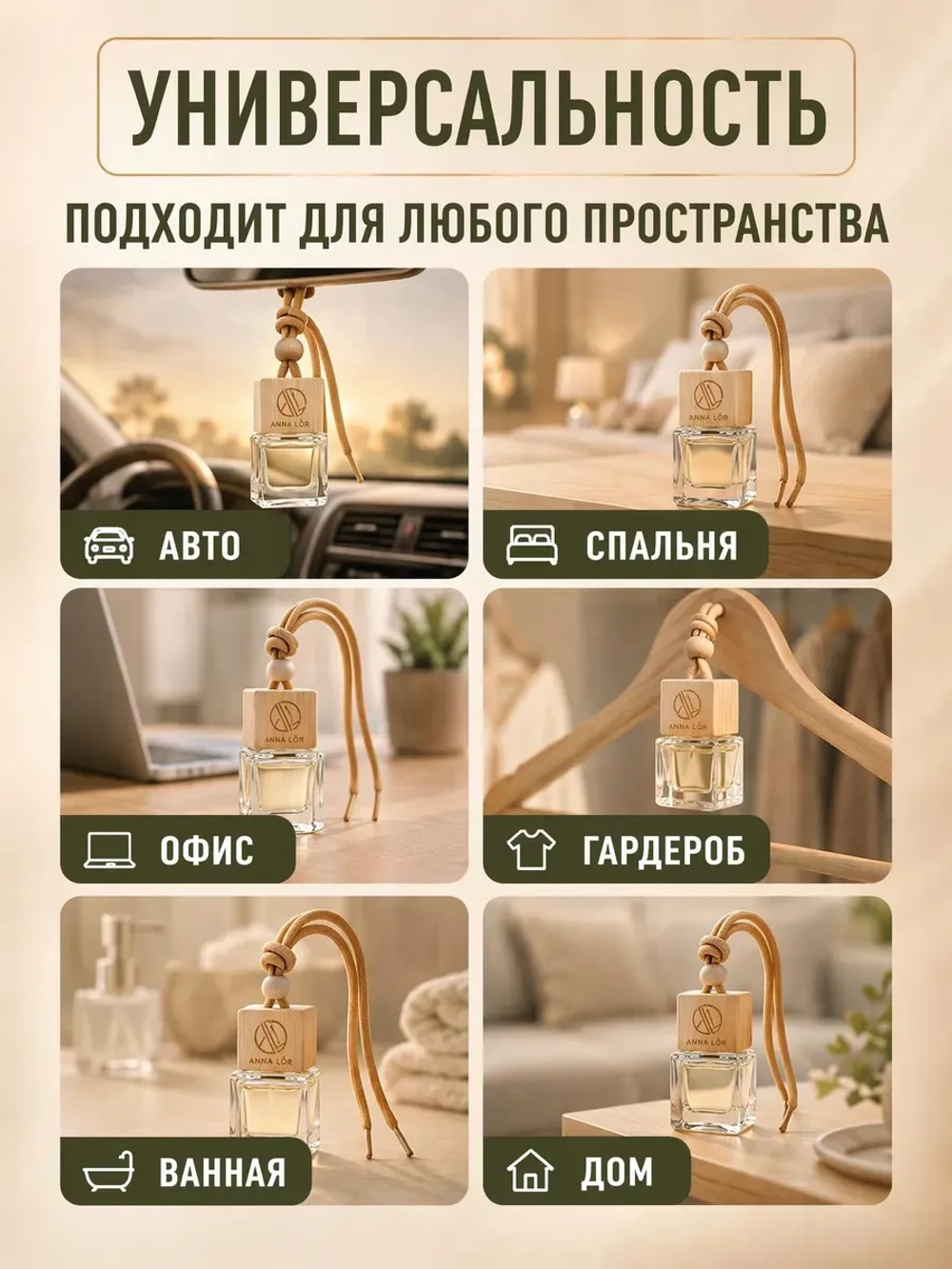 Ароматизатор в машину Кокос