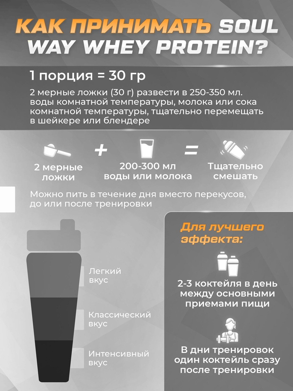 Протеин Soul Way с карамелью 900 гр