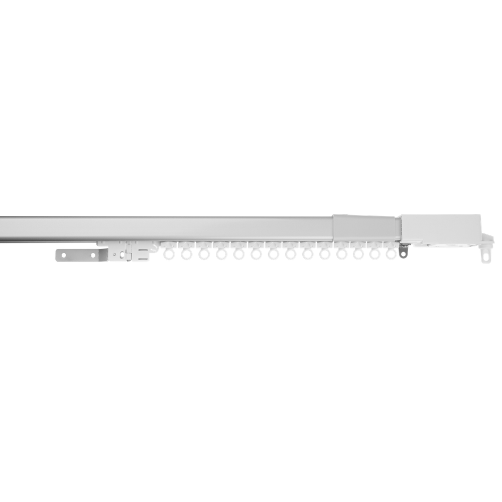 AQARA Телескопический карниз (1.75-3.0м), модель MT-M01D, с однорядными креплениями