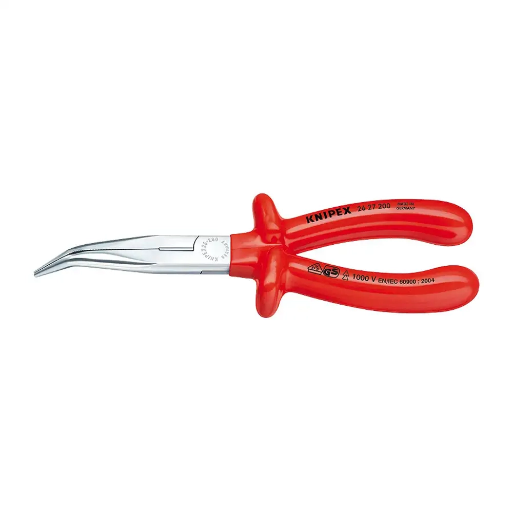 Длинногубцы хромированные 200 мм Knipex 26 27 200