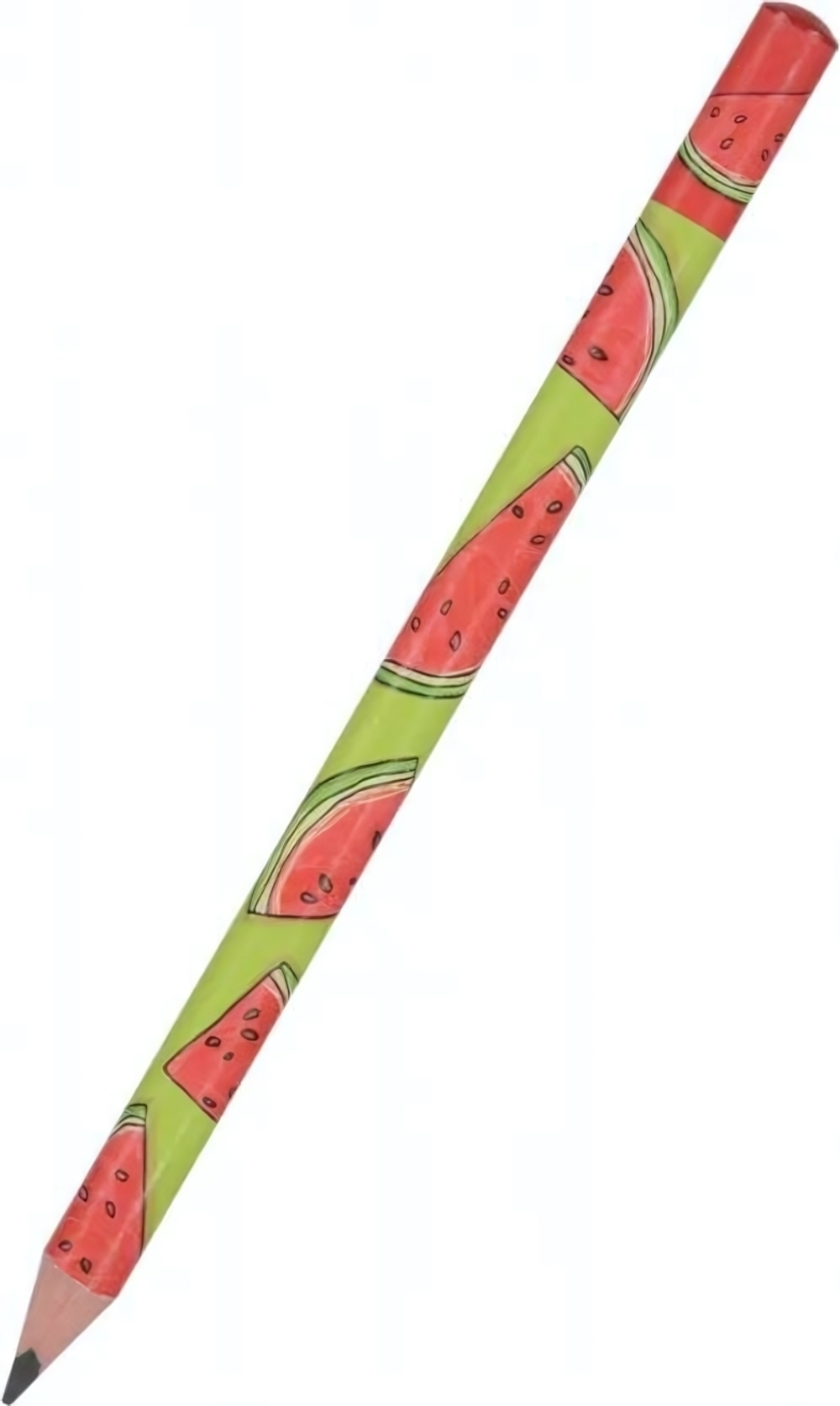 Карандаш ч/г 3,5мм "HappyGraphix Jumbo. Fresh & fruity. Арбуз" 4В (Альт)
