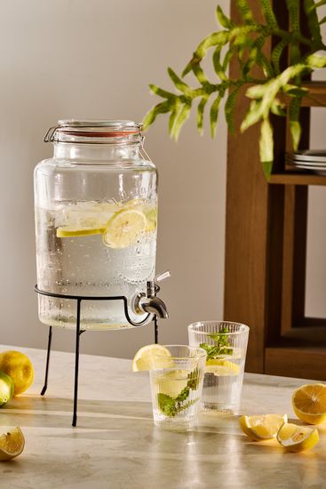 Диспенсер для напитков с подставкой maison jar, 5 л