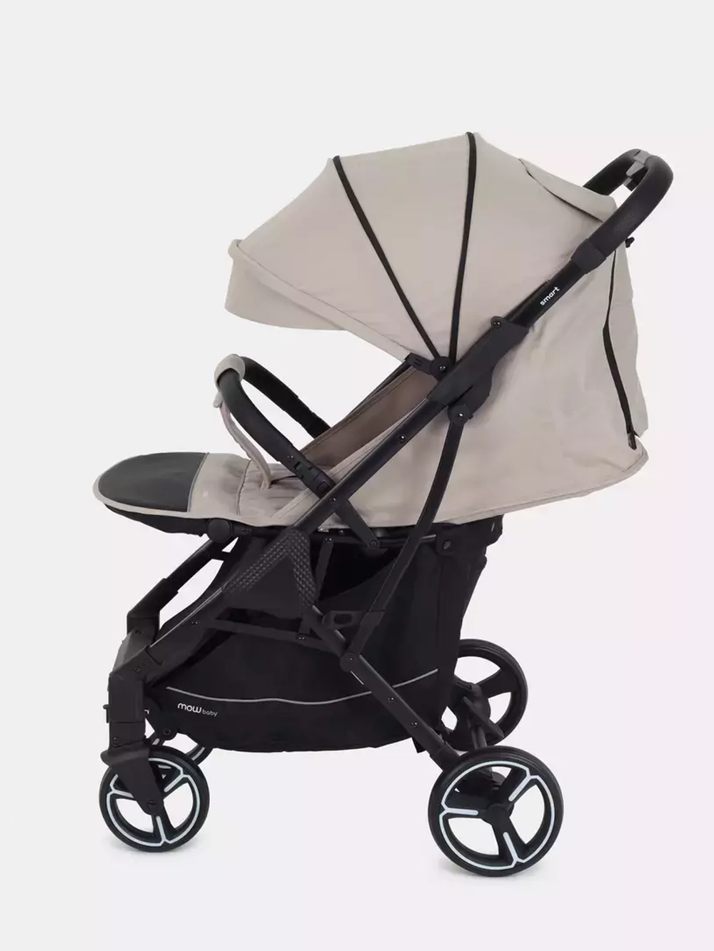 Коляска детская MOWBaby "SMART" MB101 Beige (2023)