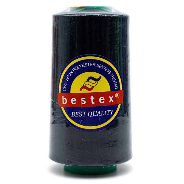 Нитки универсальные Bestex 50/2, 4570 м (5000 ярд) / 1 кат., 199 чернильный