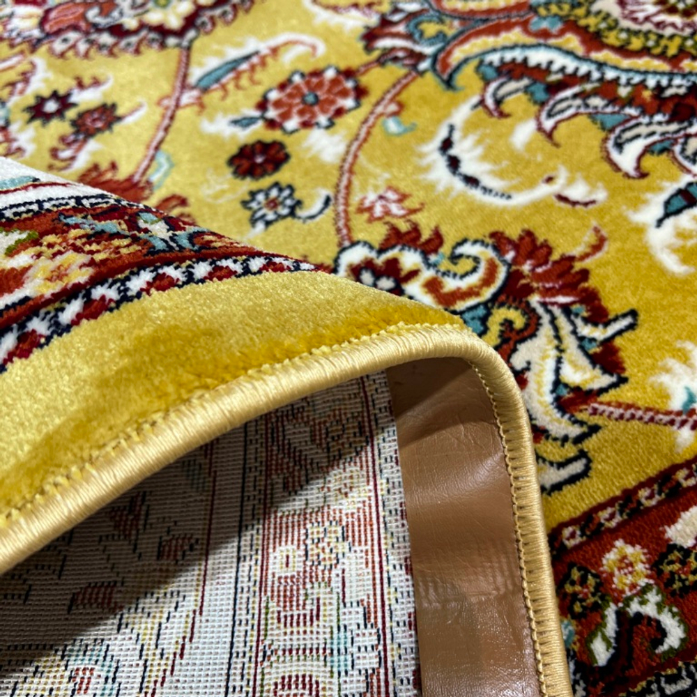 Турецкий ковер AMANA 3514A YELLOW-CREAM