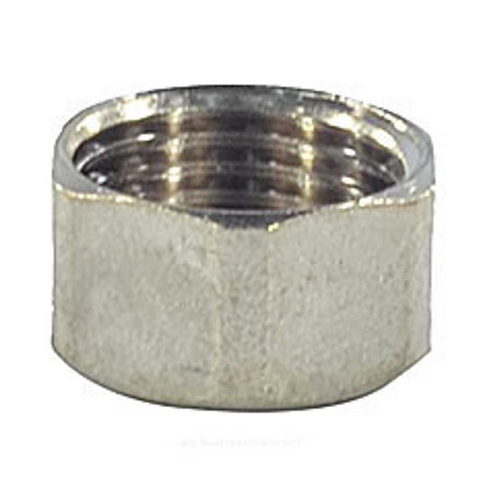 Заглушка латунь никель Ду 20 (3/4") ВР SantechSystems