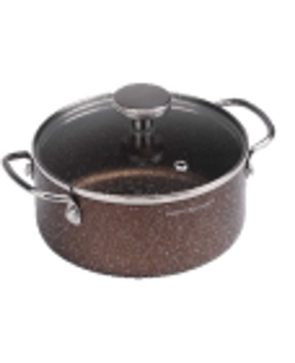 НМ 7769 кастрюля из алюм. с мрам. покр., кор, 1,5 л. (18см) (12 шт.)