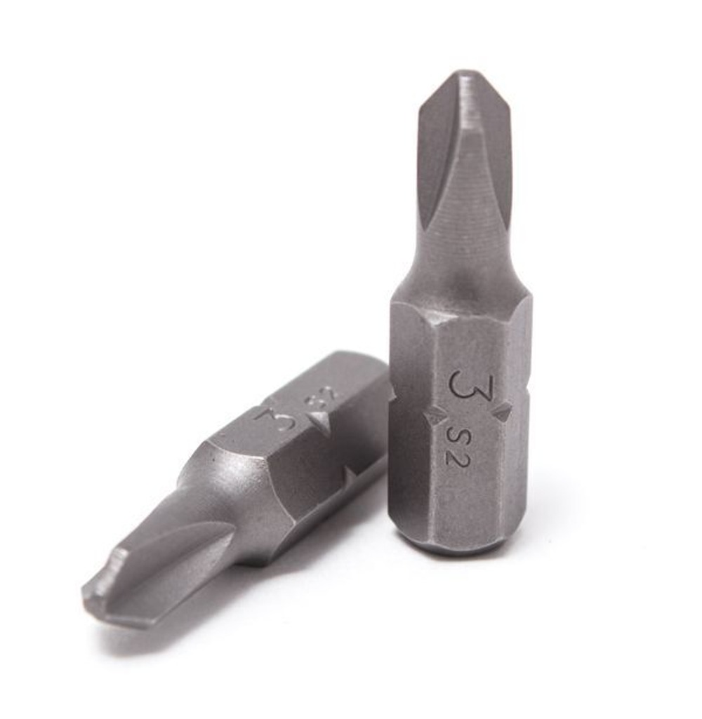 Бита 3-лучевая №3х25мм,1/4''(20шт/уп) RockForce RF-122S2503