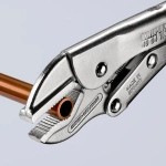 Клещи зажимные универсальные никелирование 180 мм Knipex 40 04 180