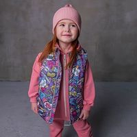 Жилет стеганый "Sporty girls"