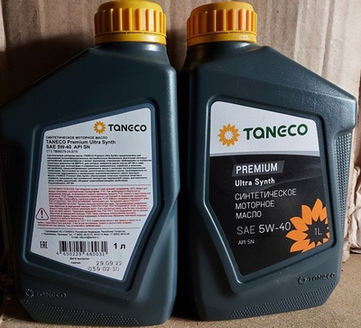 TANECO Premium Ultra Synth 5w40 SN