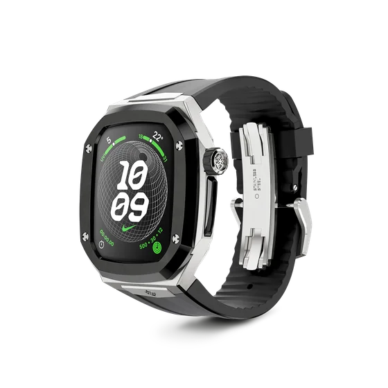 Корпус для Apple Watch SPIII45 - Серебристый/Чёрный