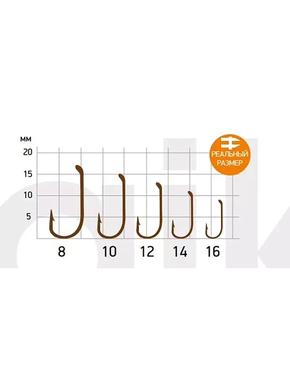 Крючки для рыбалки Saikyo KH-71451 Dry Fly BR