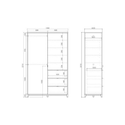 Шкаф Case CS222